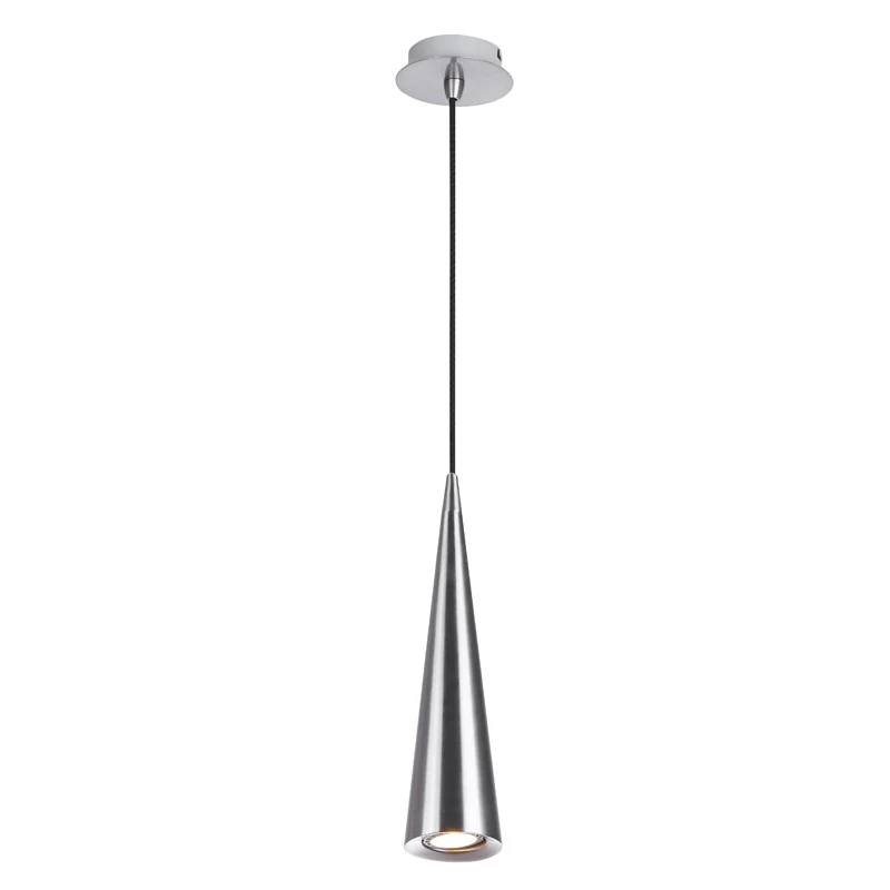 Suspension de plafond CristalRecord Anna 1L Nickel