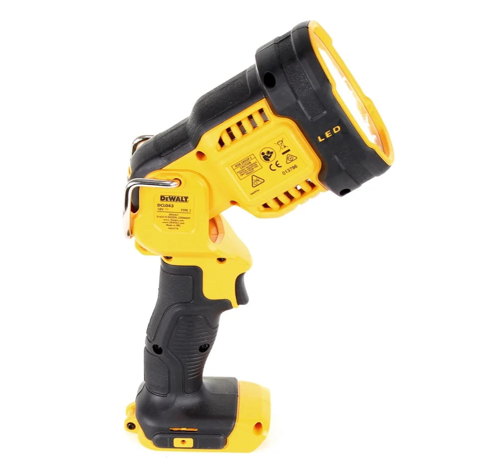 Lampe LED à batterie DeWalt DCL 043 18 V 1000 lm + 2x batteries 2,0 Ah + chargeur