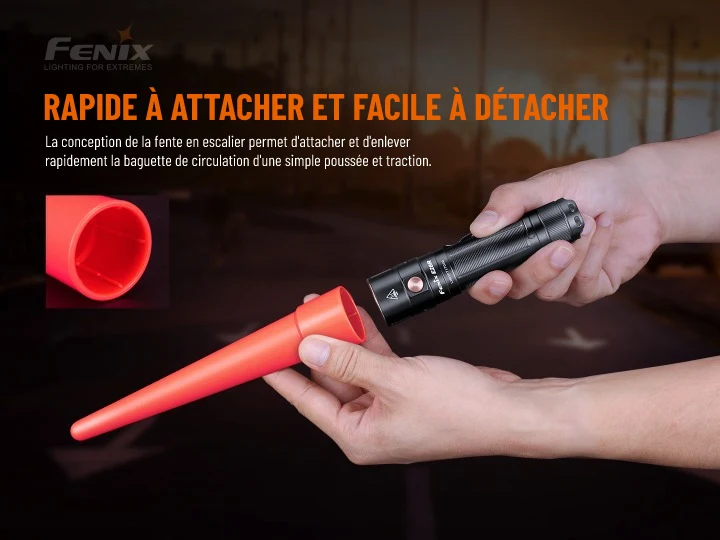 Diffuseur AOT-S+ - Cône de circulation rouge