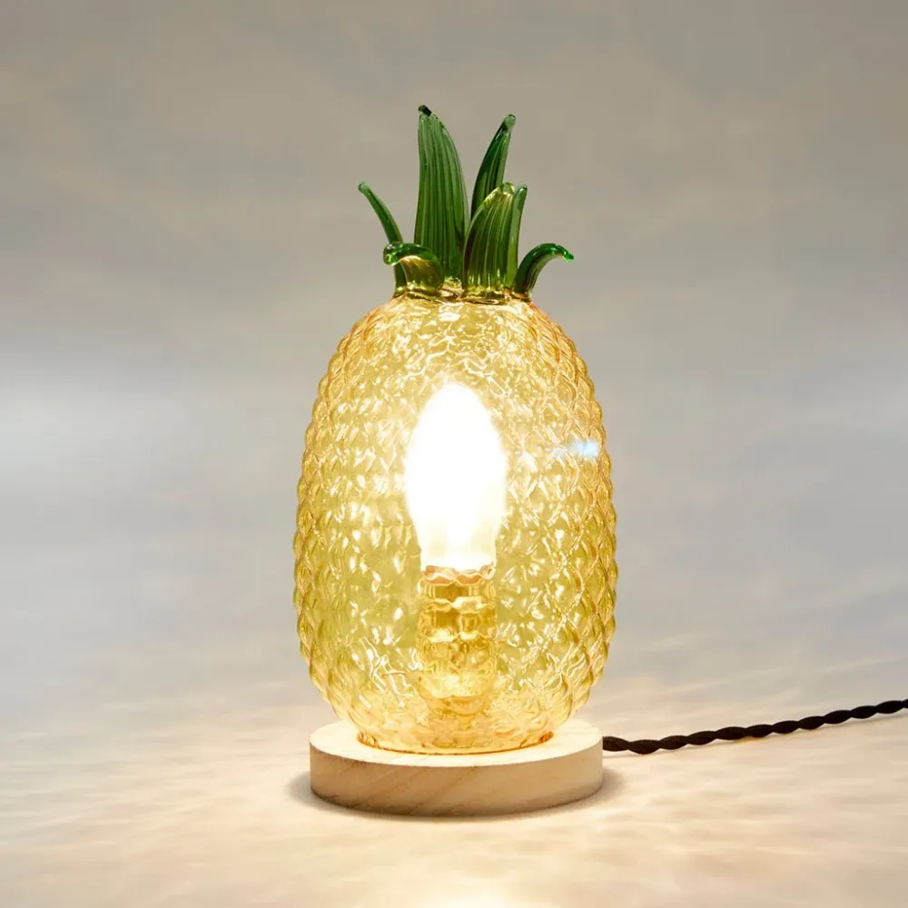 Lampe de table : Ananas Dopamine Concept Store