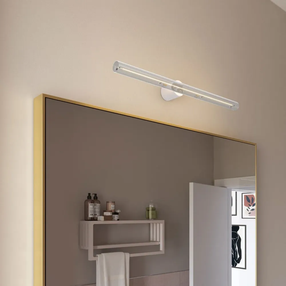Douille esse14 murale ou plafond avec attache S14d - Étanche IP44 - Blanc