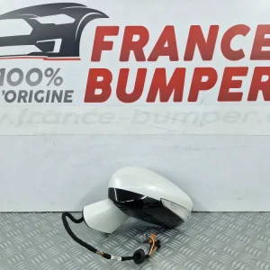 Rétroviseur gauche DS5 blanc nacré électrique rabattable + éclairage + caméra (à partir de 06/2011) — neuf d’origine complet