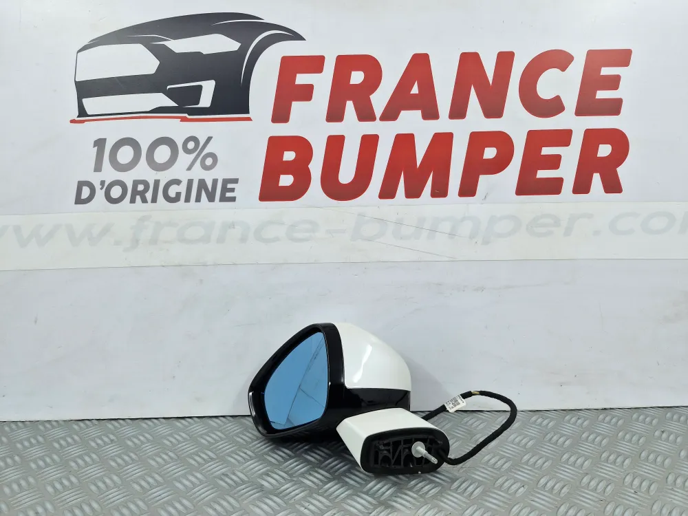 Rétroviseur gauche DS5 blanc nacré électrique rabattable + éclairage + caméra (à partir de 06/2011) — neuf d’origine complet