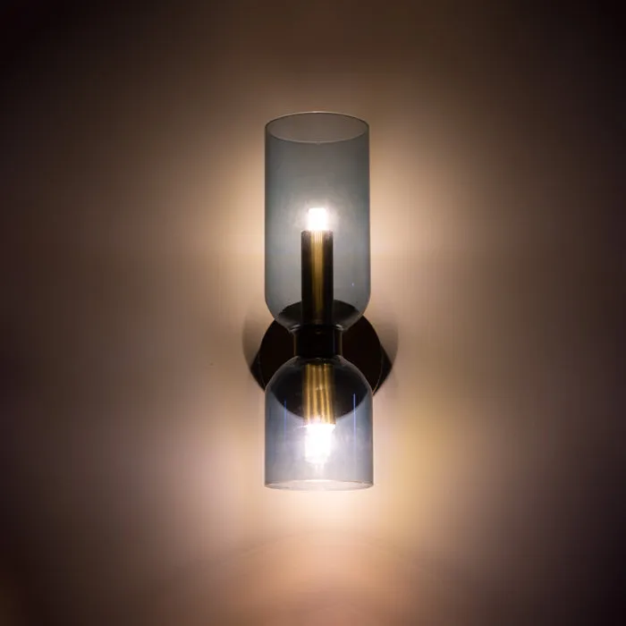 DuoLumière – Applique Murale en Verre LED
