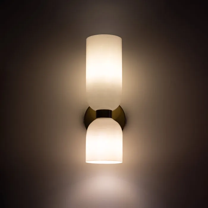 DuoLumière – Applique Murale en Verre LED