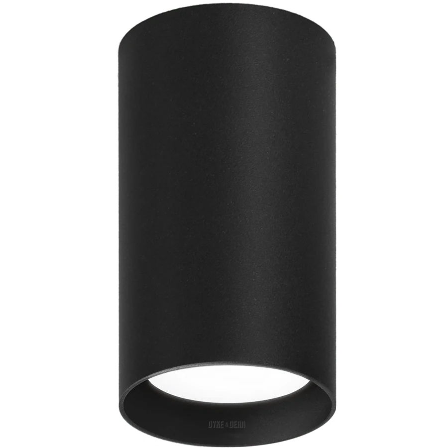 LAMPE SPOT CYLINDRE DE PLAFOND NOIR DYKE & DEAN