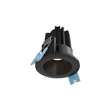 ECLAIRAGE DALS RGR1-CC-BK ENCASTRE ROND DEL 1PO 6W450LM 5CCT REGRES NOIR