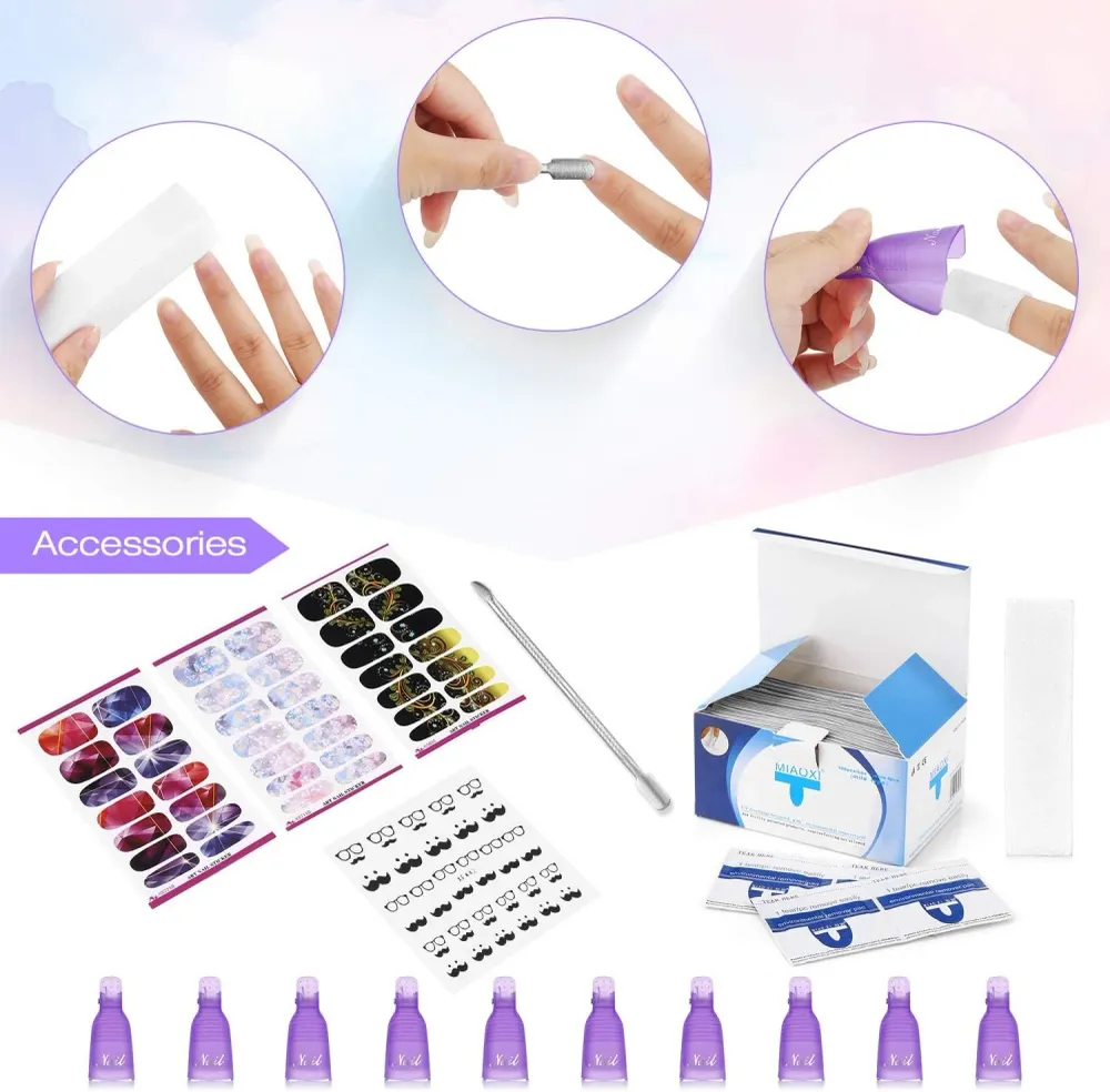 Kit lampe à ongles LED 54W Eco Market
