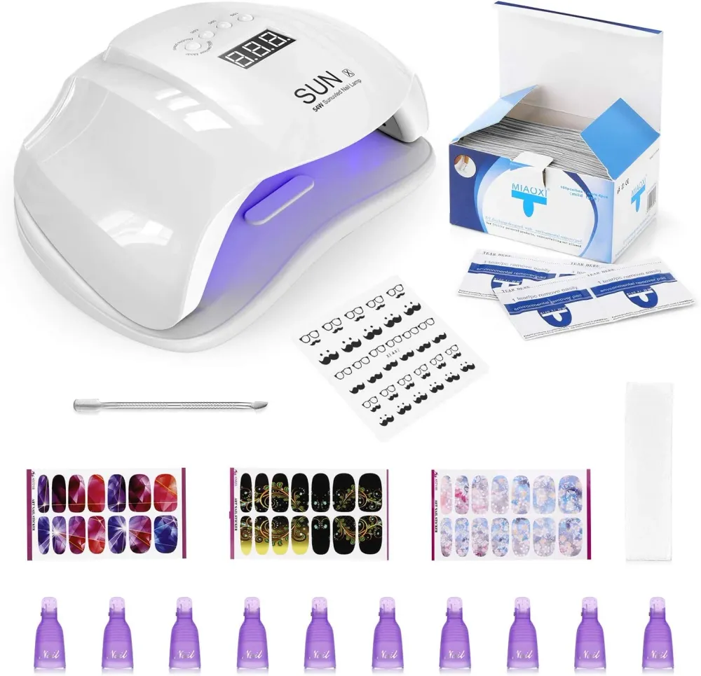Kit lampe à ongles LED 54W Eco Market