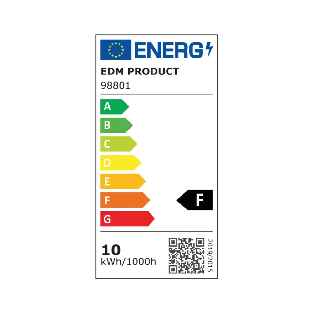 Lampe LED EDM 98801 F 60 W 10 W 68 W E27 810 Lm 932 Lm 12 x 9,5 cm (3200 K) EDM Product