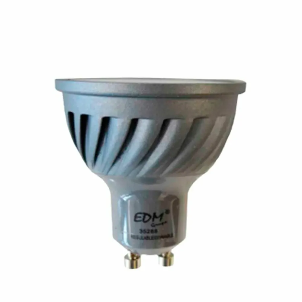Lampe LED EDM Réglable G 6 W GU10 480 Lm Ø 5 x 5,5 cm (3200 K) EDM Product