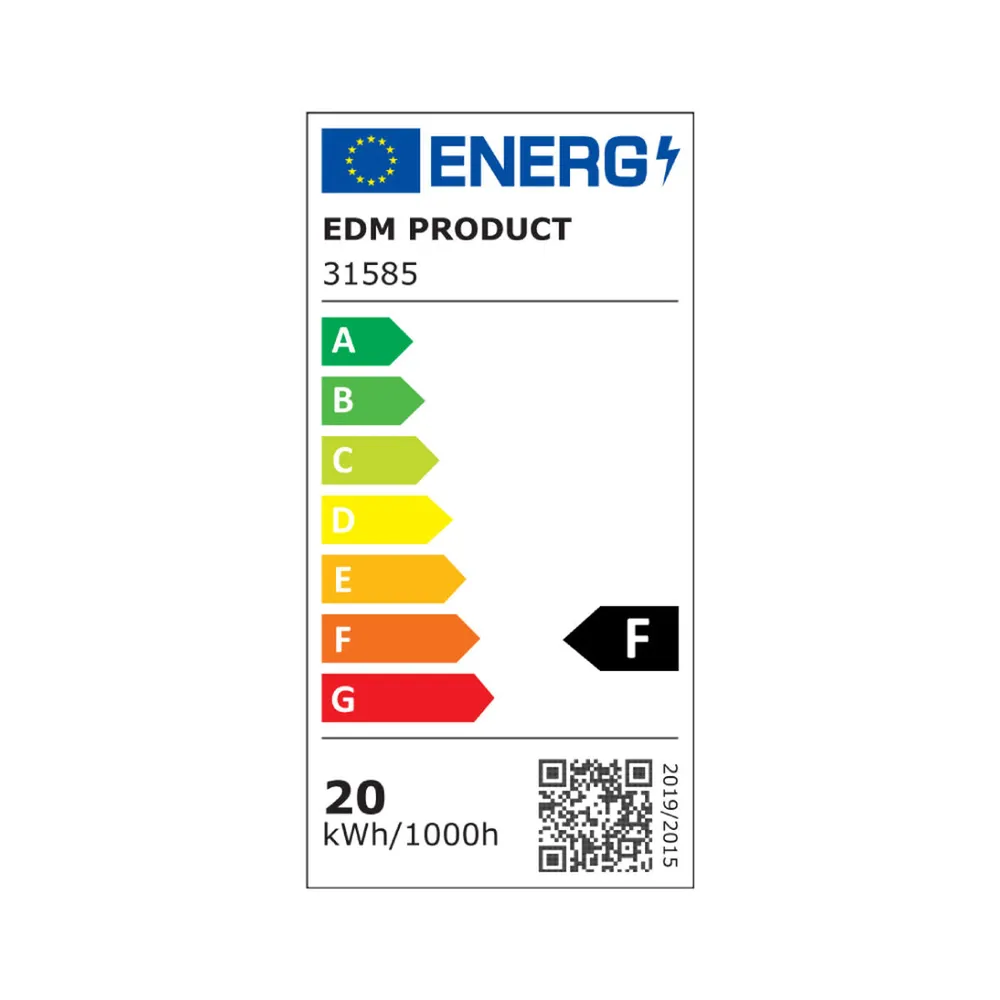 Spot encastré EDM 31585 Downlight 20 W 1500 lm (4000 K) EDM Product