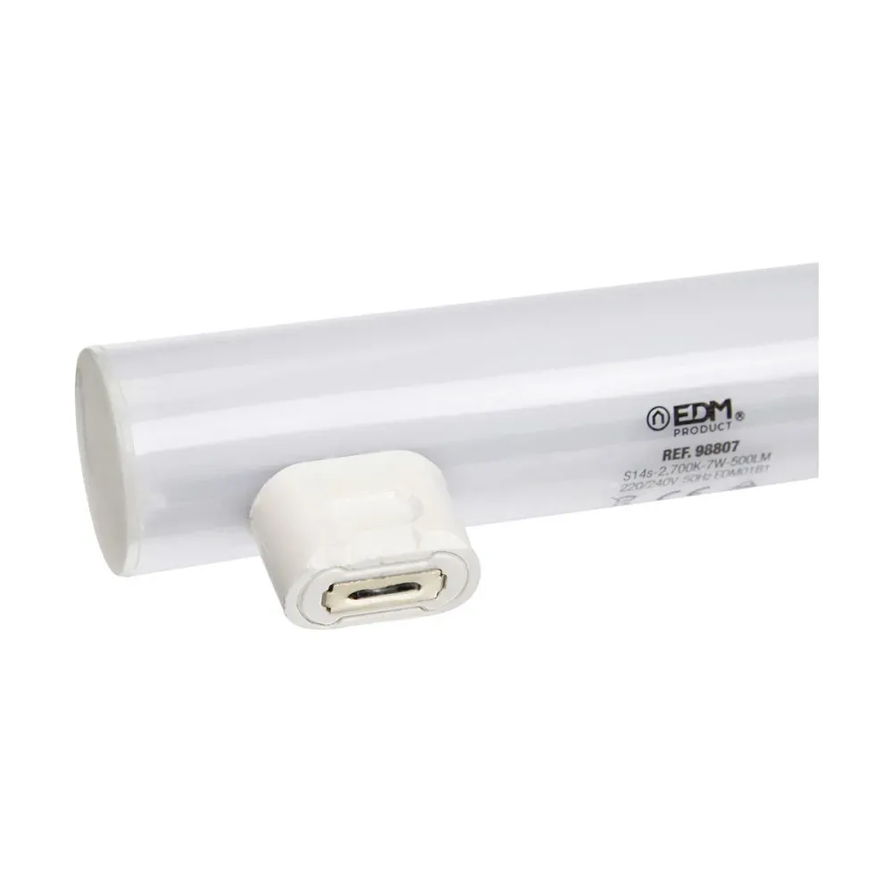 Tube LED EDM 98807 Linestra F 35 W 7 W 48 W S14S 500 lm 600 lm Ø 3 x 30 cm (2700 K) EDM Product