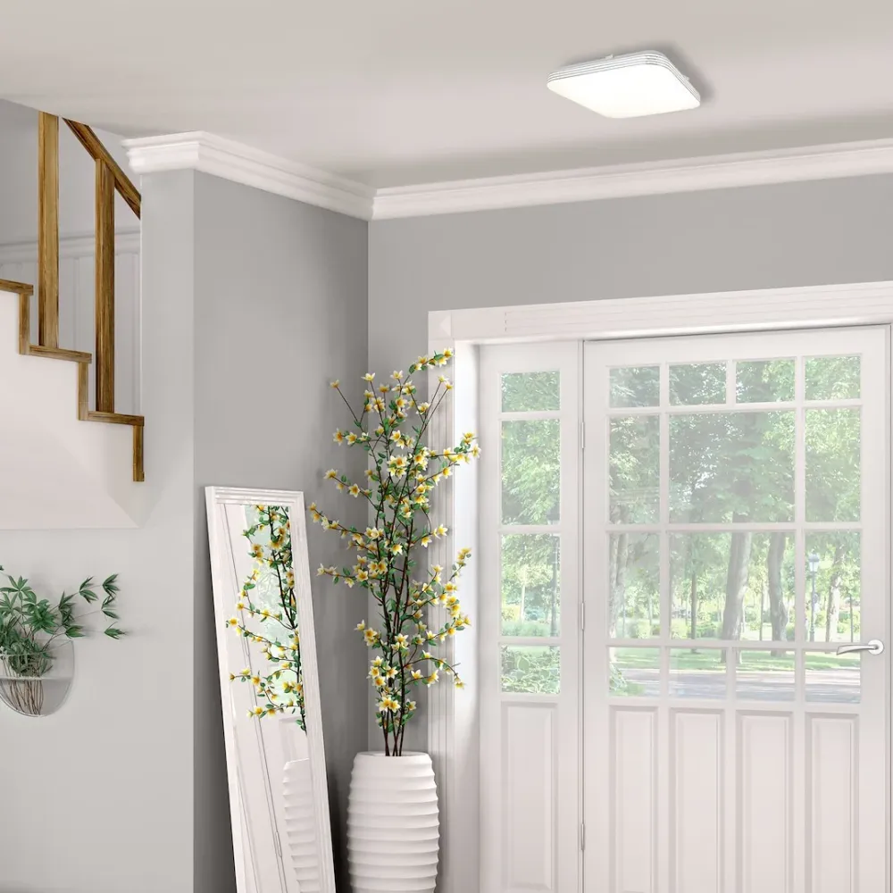 Plafonnier encastré Eko-Light Plates H 6 cm