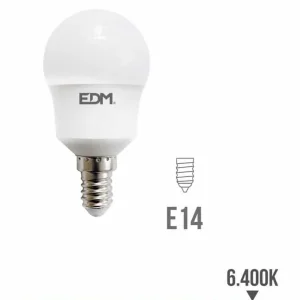 E14 LED SPHERICAL BULB 8.5W 940 LM 6400K COLD LIGHT Elektro3