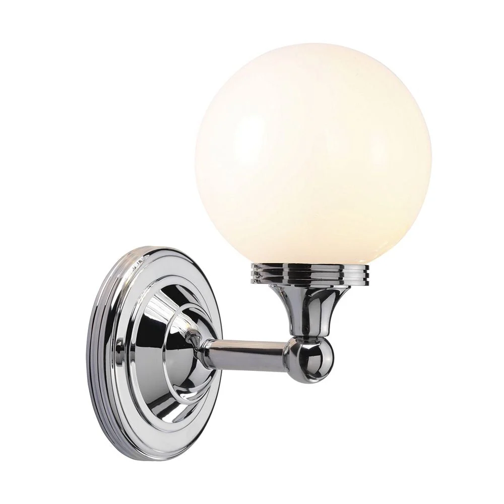 Applique murale Elstead Lighting (BATH-AUSTEN4-PC) Austen aluminium, verre G9