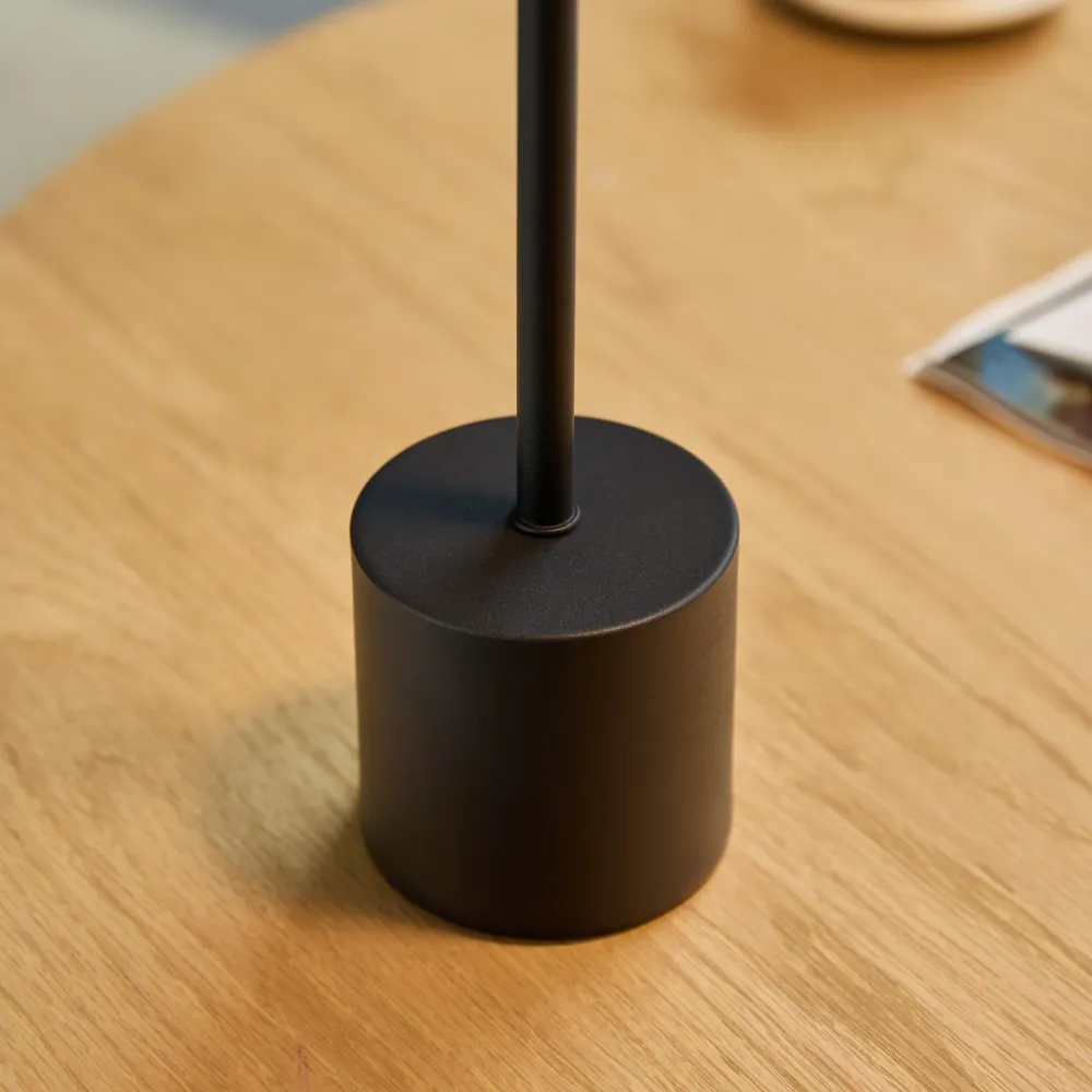 Elvis lampe de table LED noir