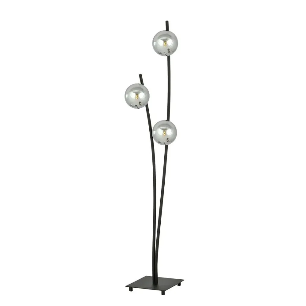 Lampadaire Emibig HUNTER 3L, H 150cm transparent, E14