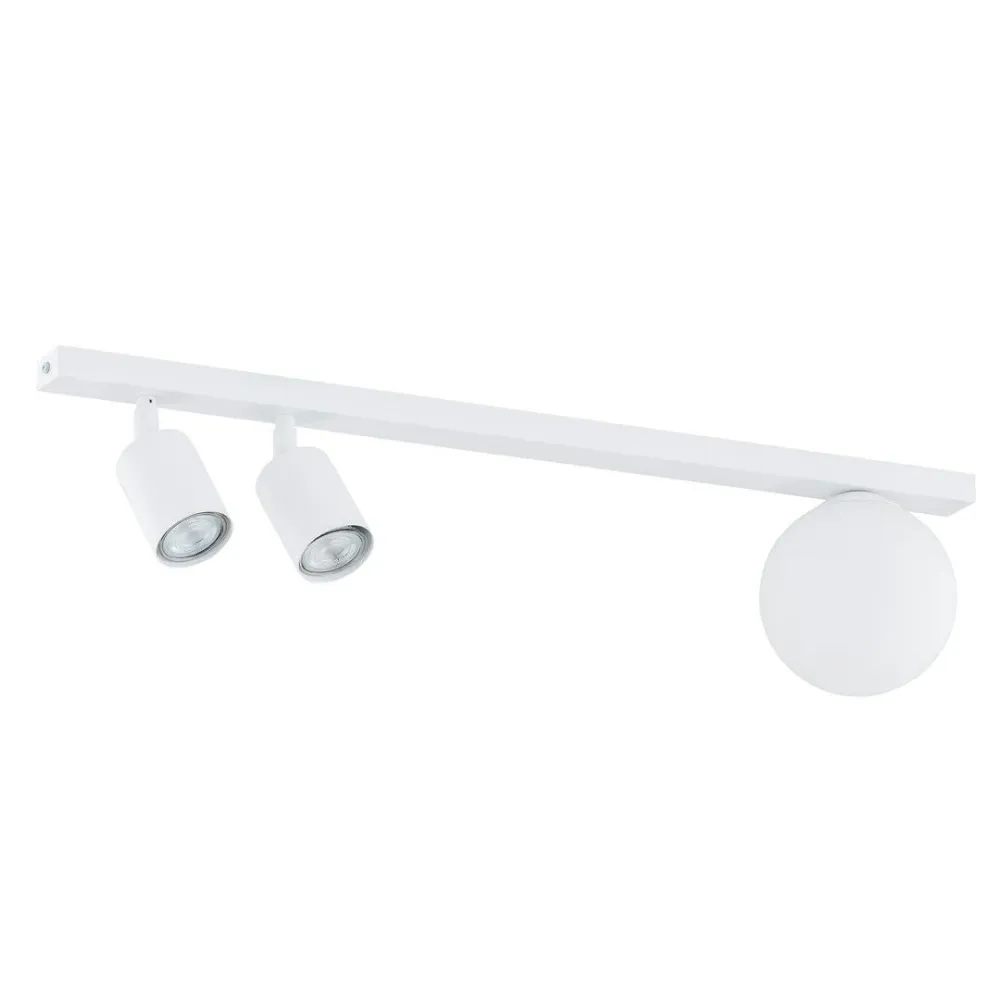 Plafonnier BASTER 3L, D14 noir, GU10 / E14 Emibig
