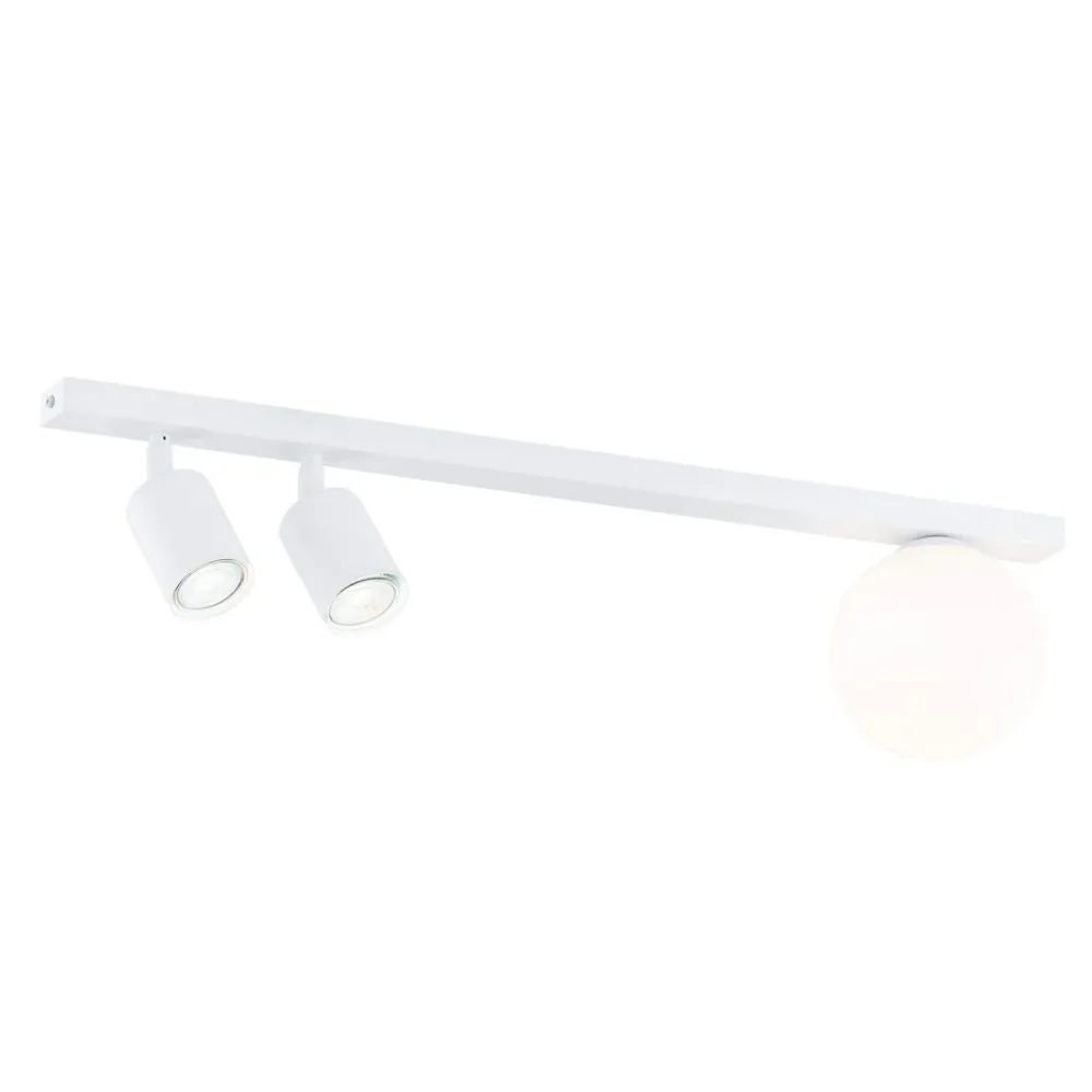 Plafonnier BASTER 3L, D14 noir, GU10 / E14 Emibig