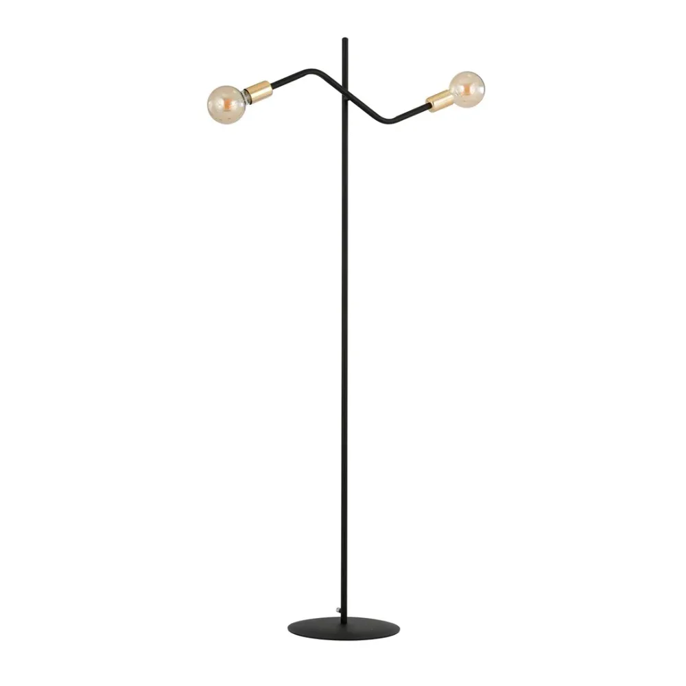 Plafonnier BOLT 2L, noir, E27 Emibig