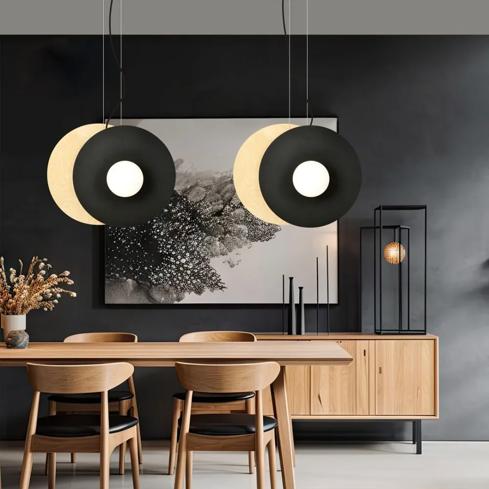 SOHO suspension 4L, D14 noir, E14 Emibig