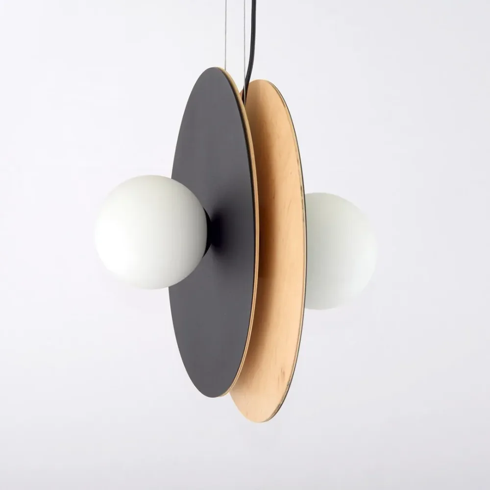 SOHO suspension 4L, D14 noir, E14 Emibig