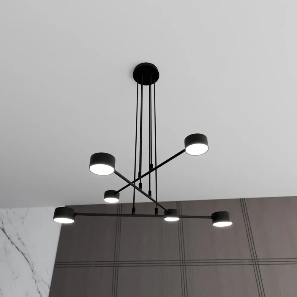 Suspension MODUS 6L, noire, GX53 Emibig