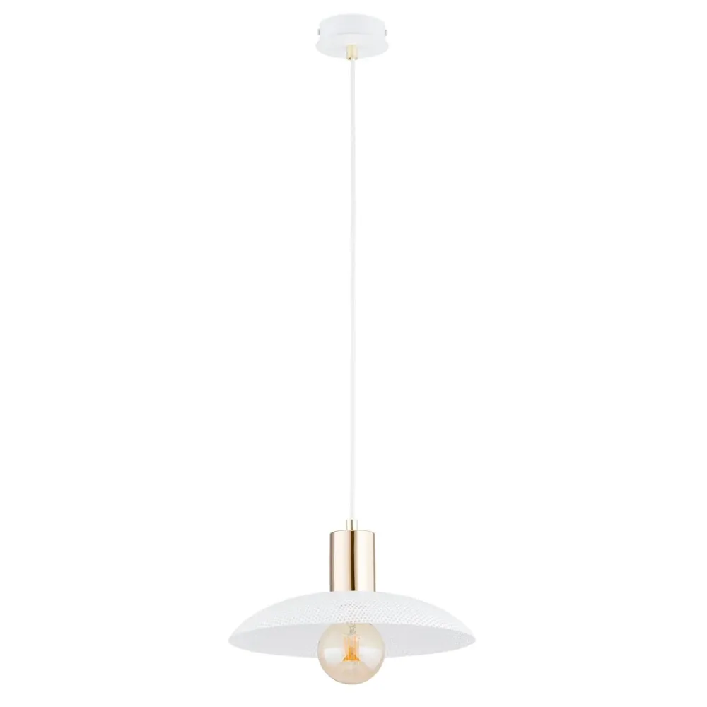 Suspension SPIRIT 1L, D30 blanc, E27 Emibig