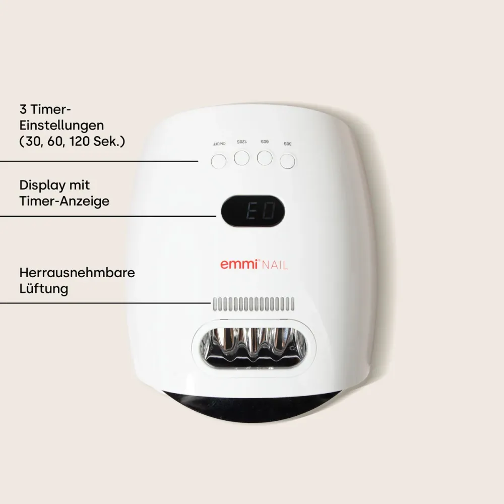 Lampe à ongles UV/LED Emmi Power 48 *batterie* emmi-nail