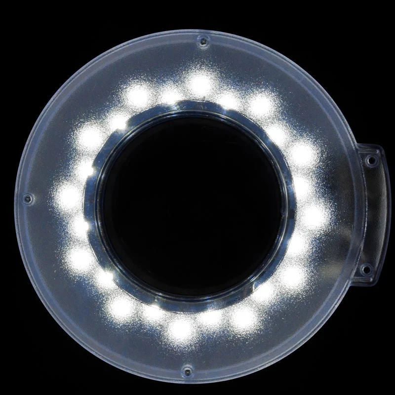 Ensemble de fauteuil 210 + lampe loupe LED S5 + tabouret 302