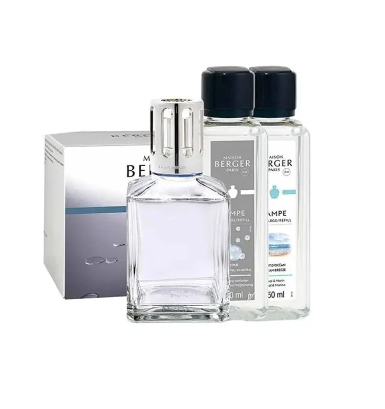 Ensemble de Lampe Maison Berger - Coffret - Essentielle - 2x250 ml - 7 pièces