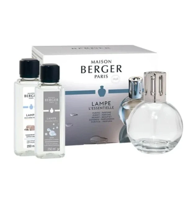 Ensemble de lampe Maison Berger - Lampe Berger - Essentielle Ronde - 2 x 250 ml