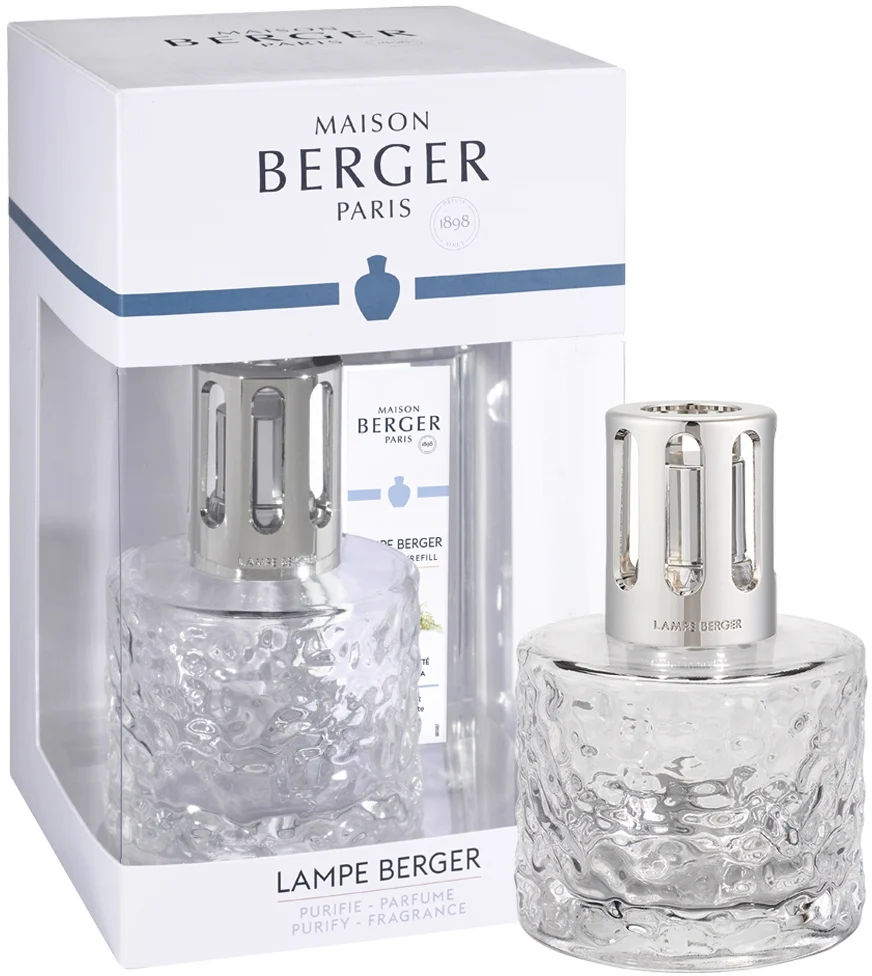 Ensemble de lampe parfum Maison Berger - en verre - Mirage - 250 ml - 6 pièces