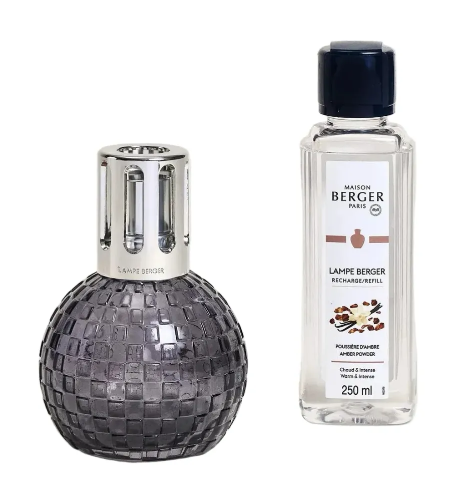 Ensemble de parfum Maison Berger - Lampe catalyse - Disco - 250 ml - 5 pièces