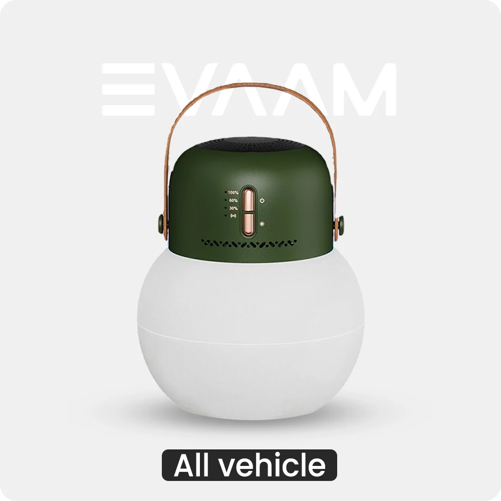 Enceinte Bluetooth EVAAM® et lampe de camping LED pour Tesla Model 3/Y/S/X