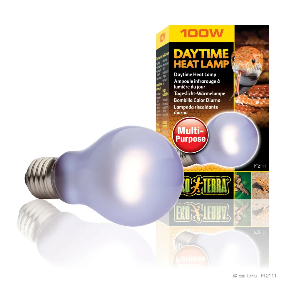 Lampe chauffante diurne Exo Terra (produit sur commande spéciale)