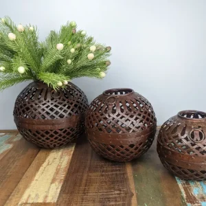 Boules décoratives par 3 Exotik Mobilier