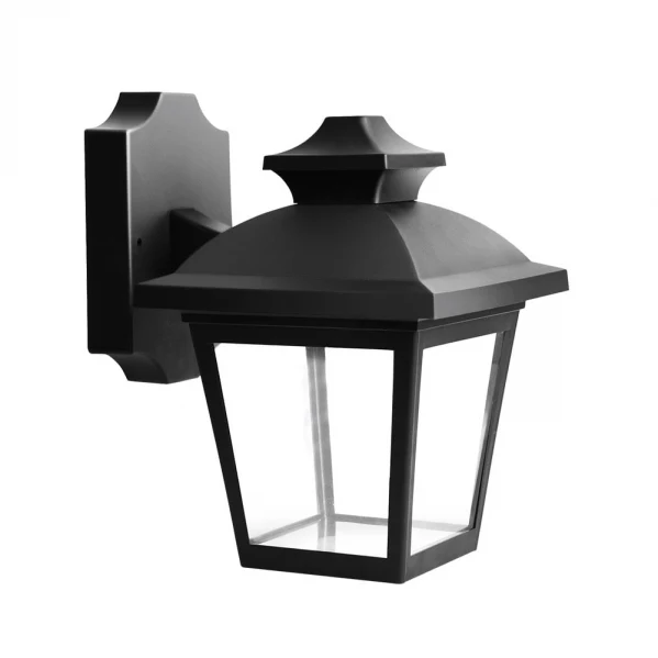Applique d'extérieur Fabrilamp Maca noire policarbonato E27