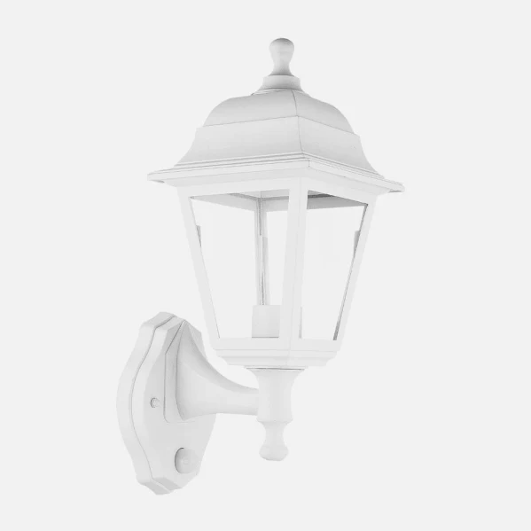 Applique murale extérieure Fabrilamp Albahaca cristal blanc E27