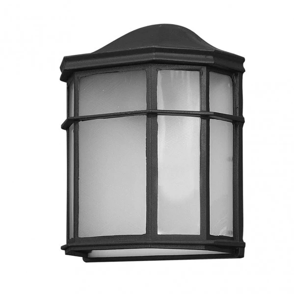 Applique murale extérieure Fabrilamp Bellatrix en aluminium noir E27