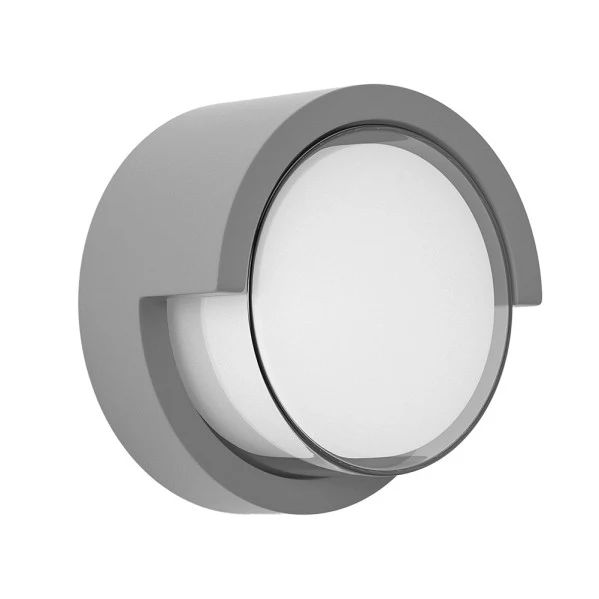 Applique murale Fabrilamp Bejel gris ABS