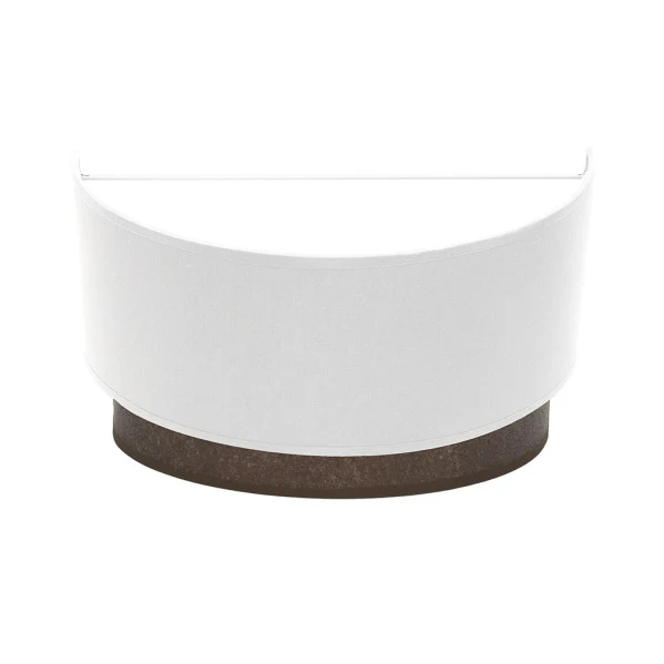 Applique murale Fabrilamp Tatiana en métal blanc E27