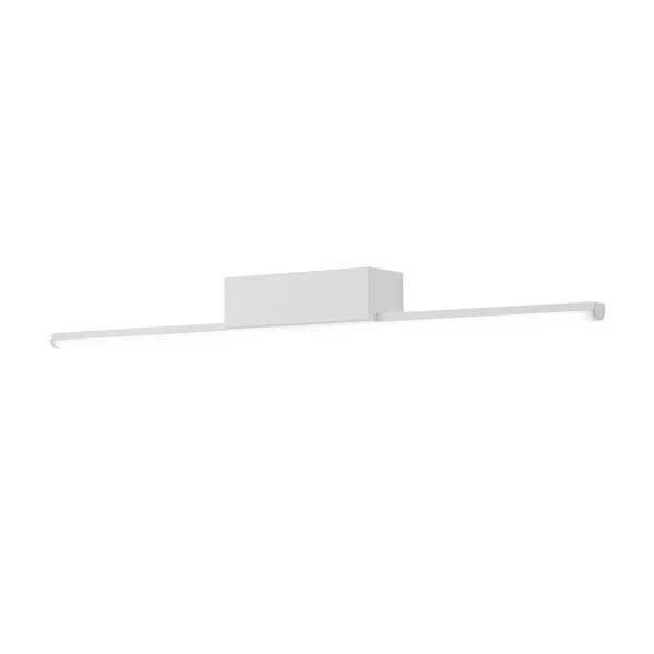 Fabrilamp applique murale Brezo aluminium blanc