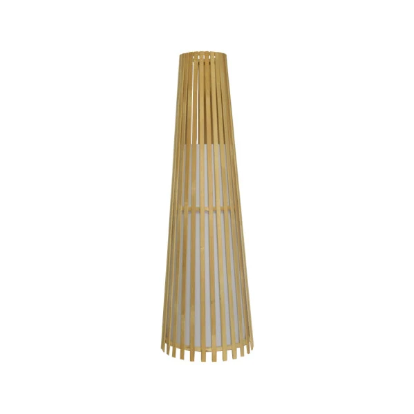 Fabrilamp lampadaire Kofi bambou naturel E27