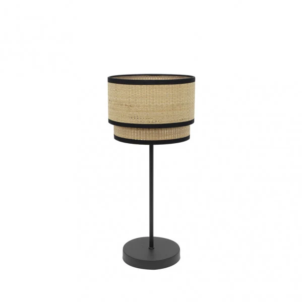 Fabrilamp lampe de table Roque noir E14