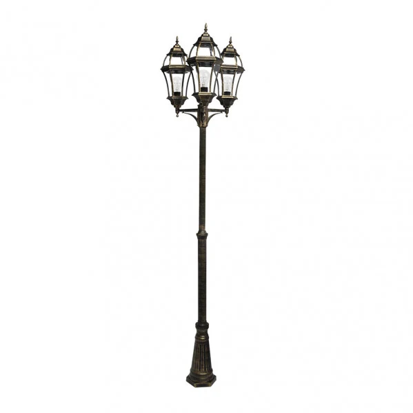 Fabrilamp lanterne de jardin Becrux aluminium noir E27