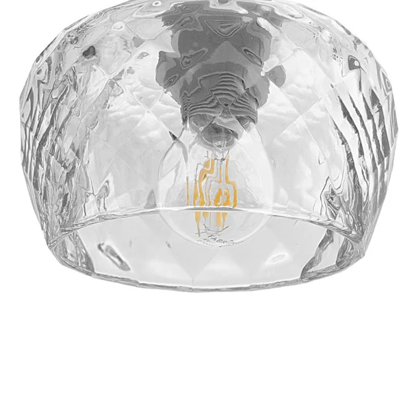 Fabrilamp plafonnier Estela blanc E27