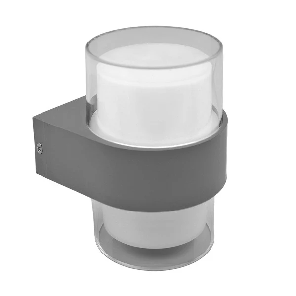Fabrilamp spot mural Beira gris ABS