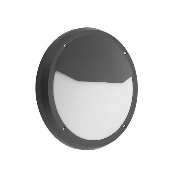 Fabrilamp spot mural Coliandro noir policarbonato E27